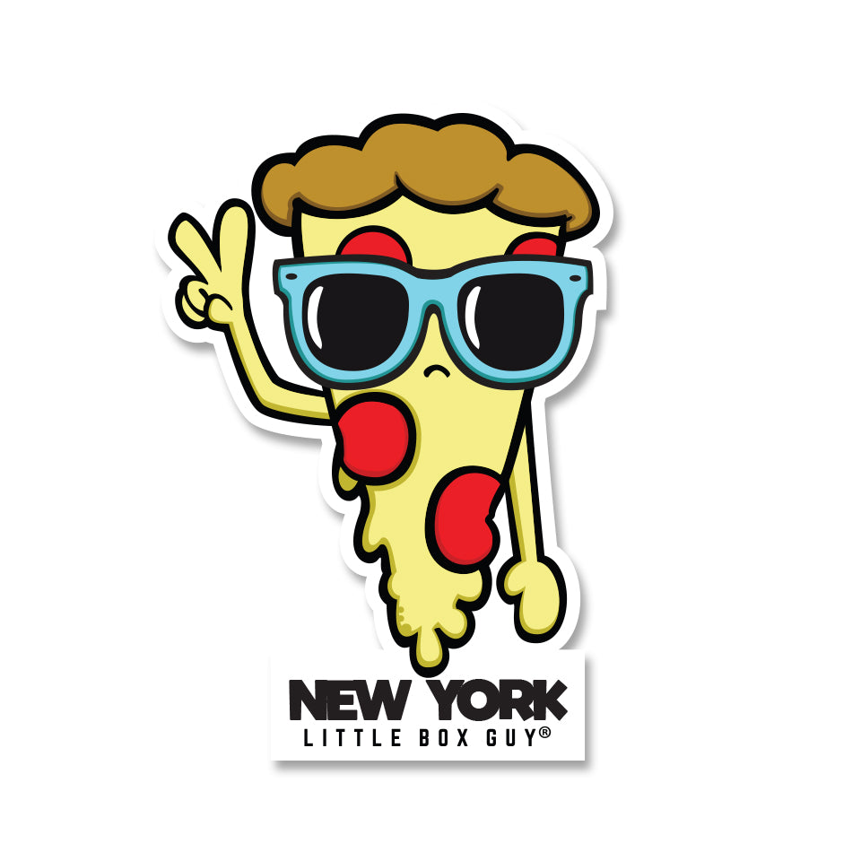 NYC Pizza Dude Sticker