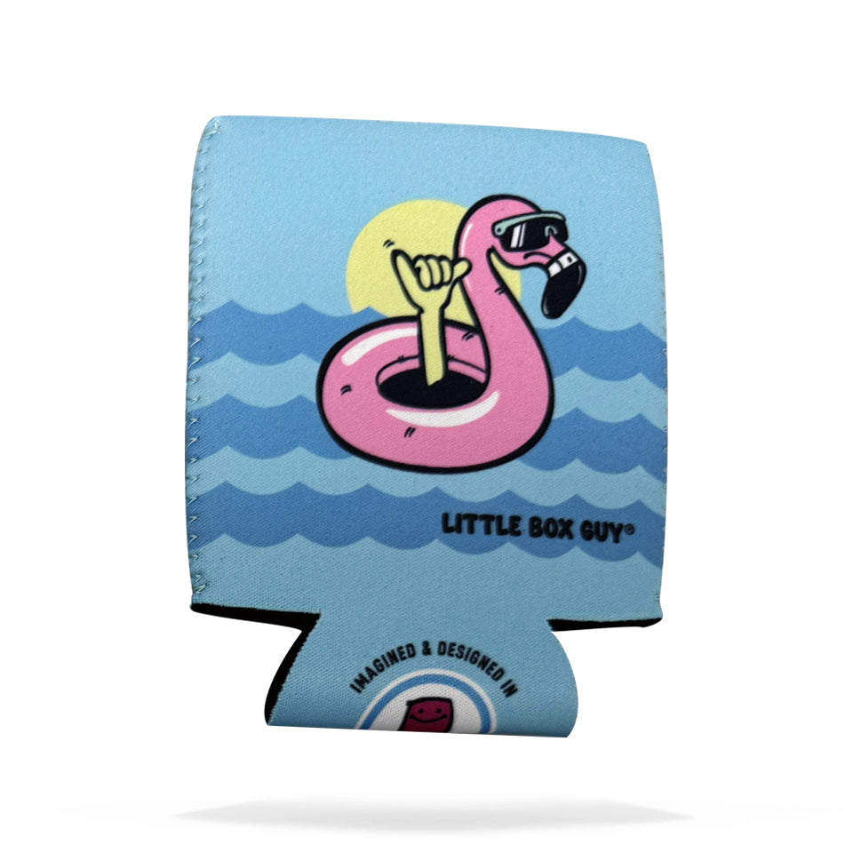 Flamingo Floatie Can & Bottle Cooler