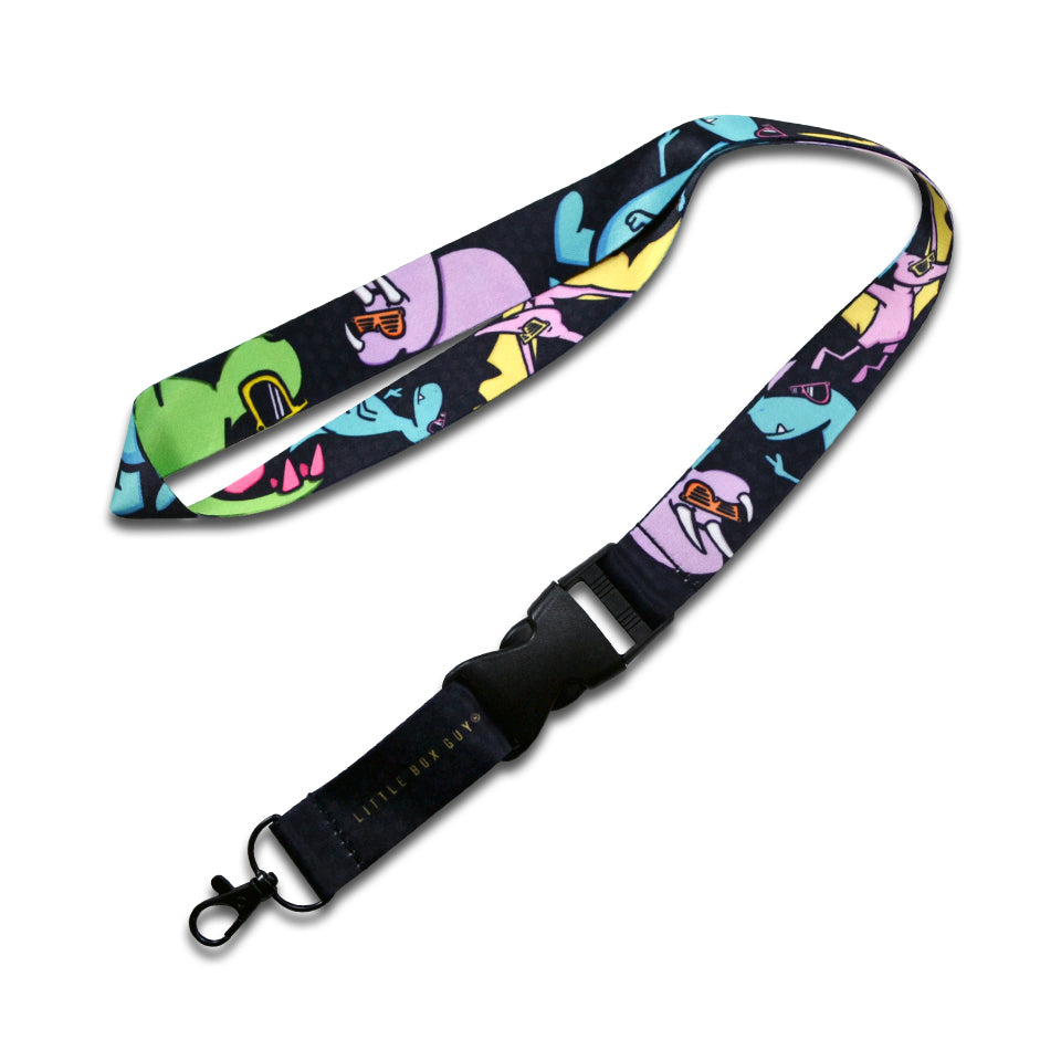 LBG + Ron Jon Surf Shop 'Dino Dudes' Lanyard