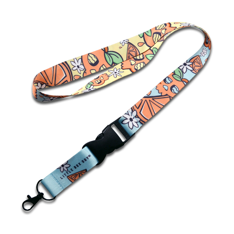 Orange Blossom Lanyard