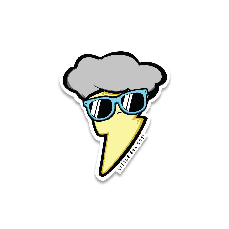 Stormy Cloud Sticker
