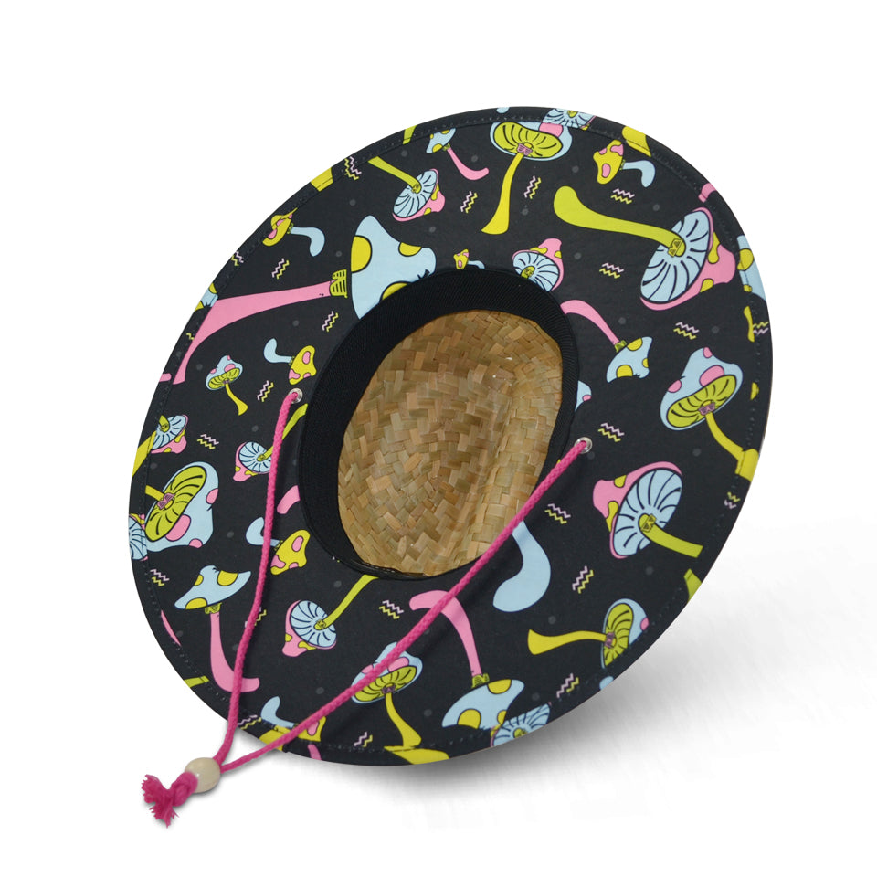 Shrooms Straw Hat
