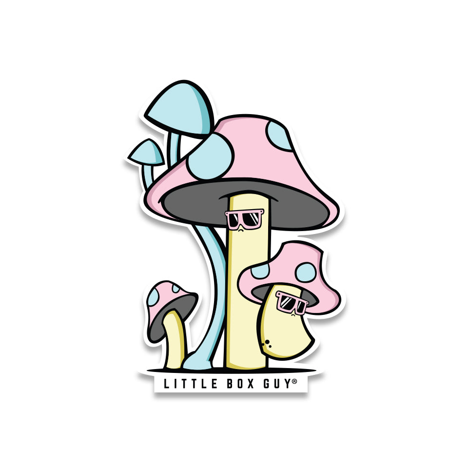 Shrooms Crew Sticker