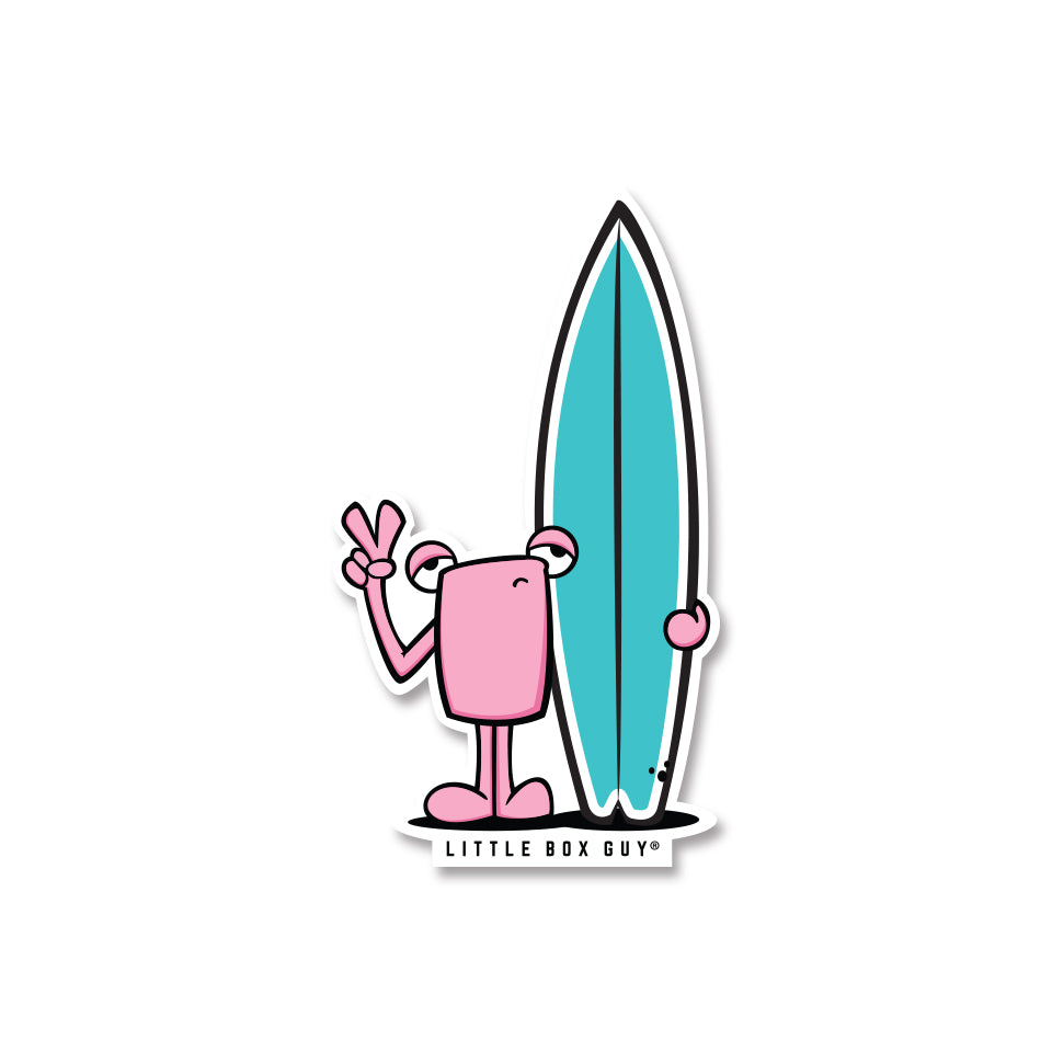 Surf Dude Sticker