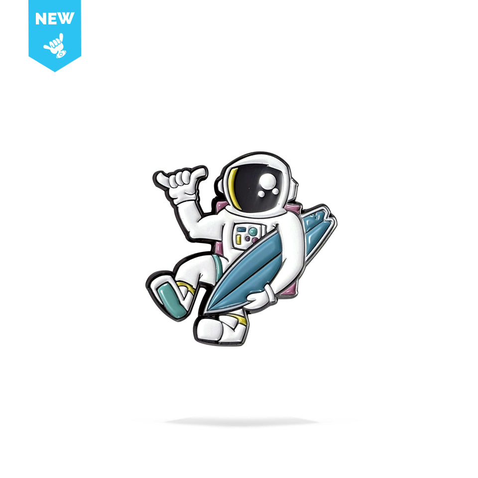 Spaceman Enamel Pin