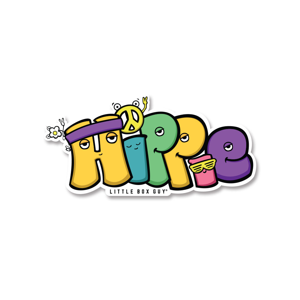 Hippie Sticker