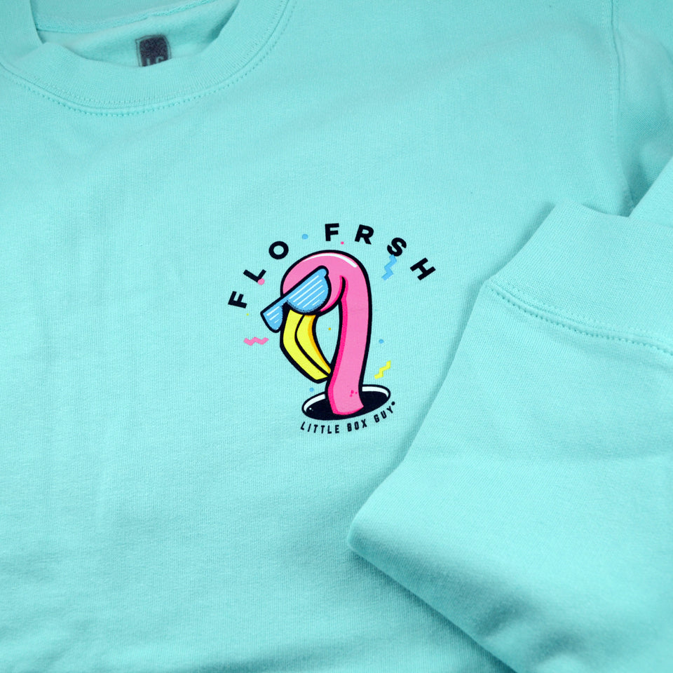 Flamingo 'Hole in One' Crew Neck Sweater