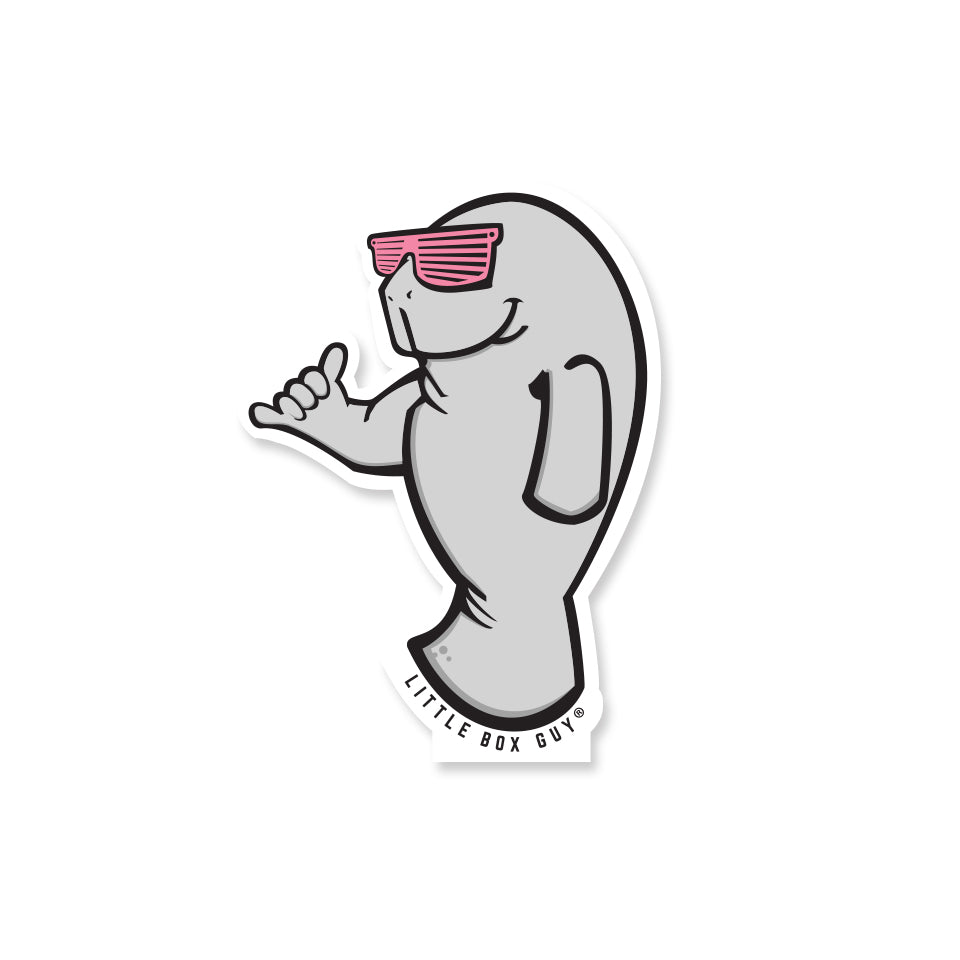 Manatee Sticker