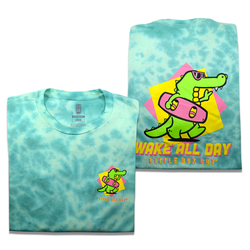 Gator Wake Tie Dye Tee