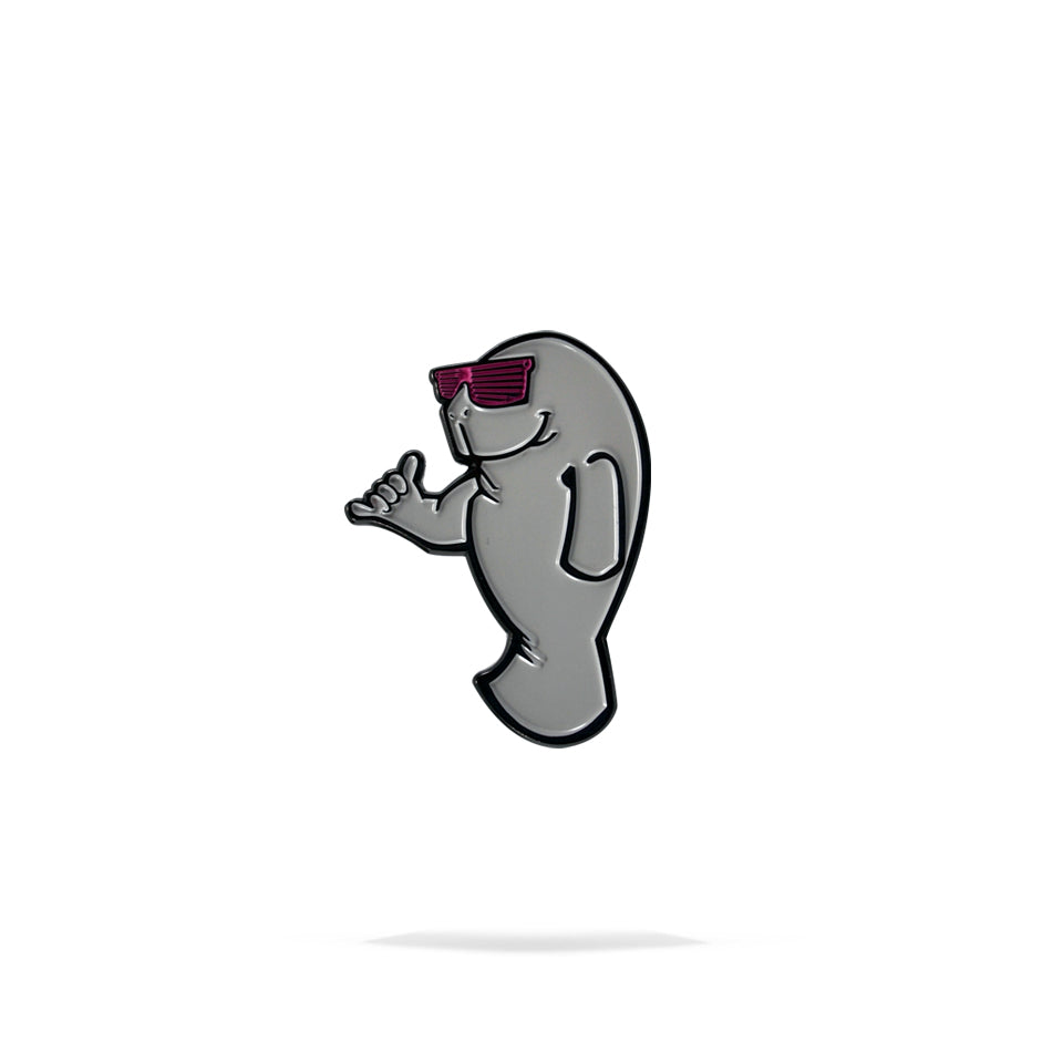 Manatee Enamel Pin