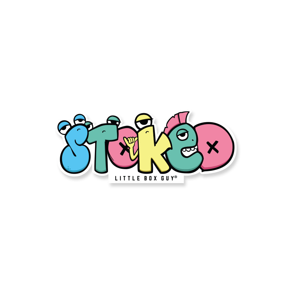 Stoked Sticker