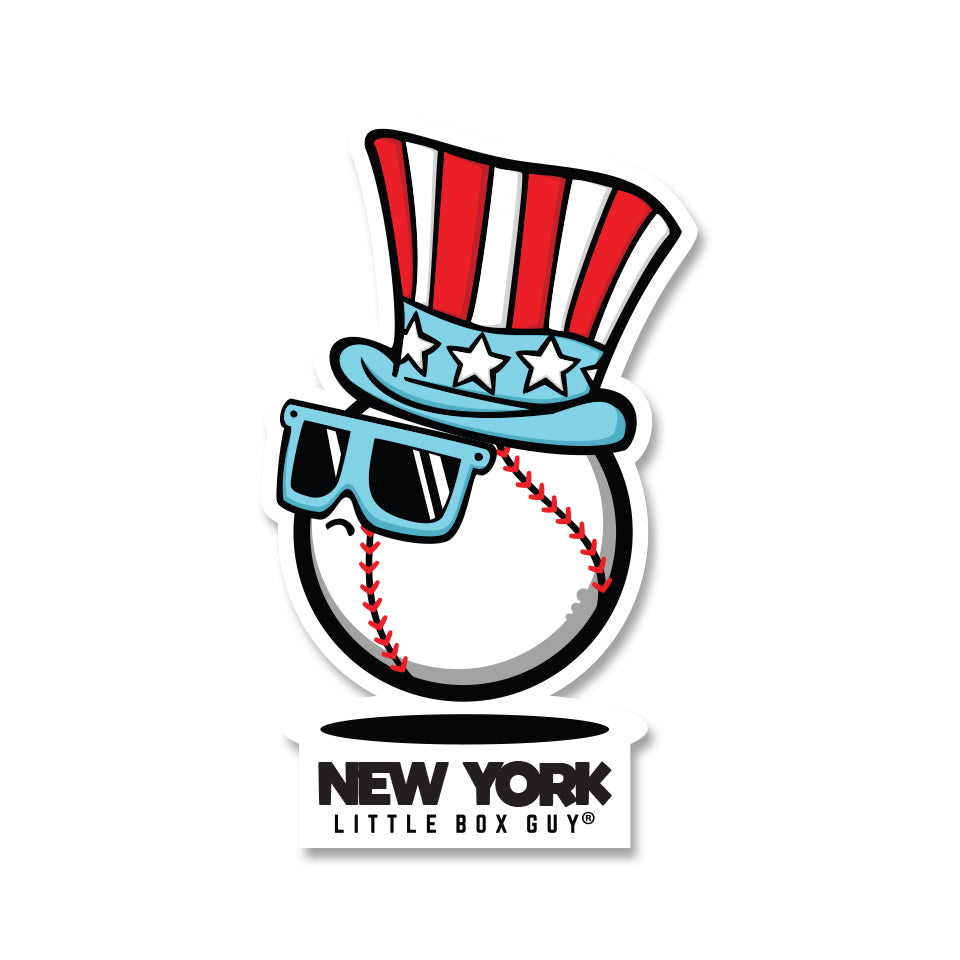 NYC Baseball Sticker