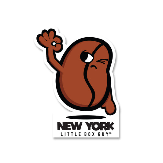 NYC Coffee Bean Sticker