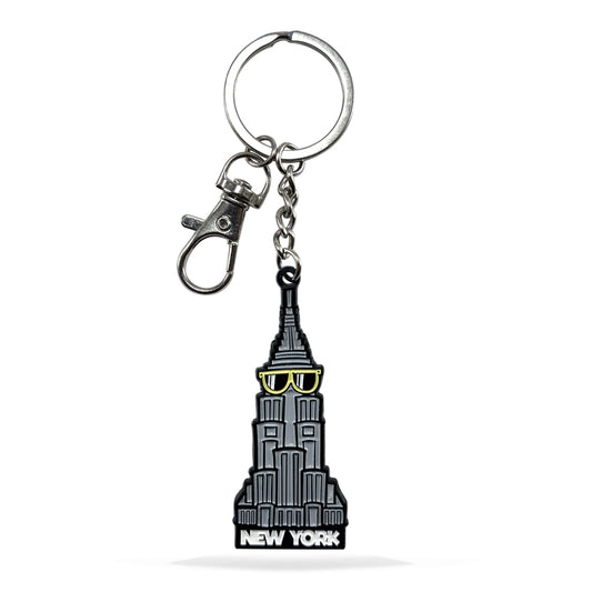 NYC Empire State Building Enamel Keychain