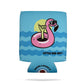 Flamingo Floatie Can & Bottle Cooler
