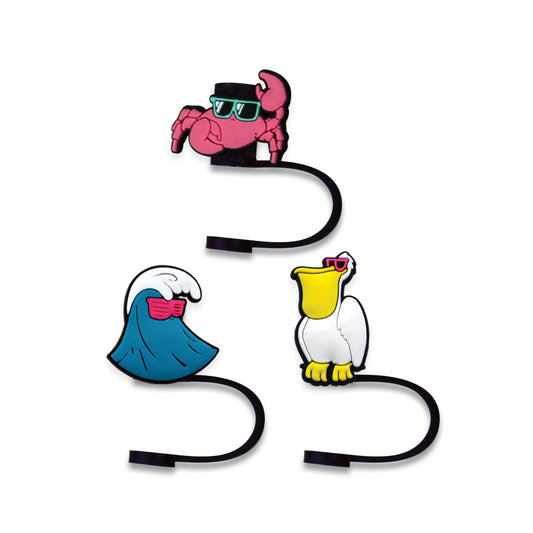 Beach Pack Straw Toppers