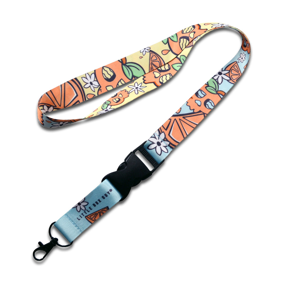 Orange Blossom Lanyard