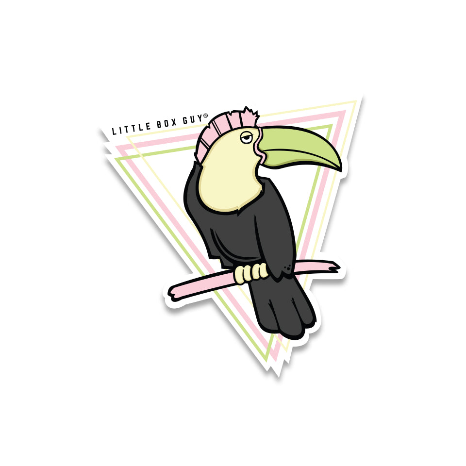 Toucan 'Summer' Sticker