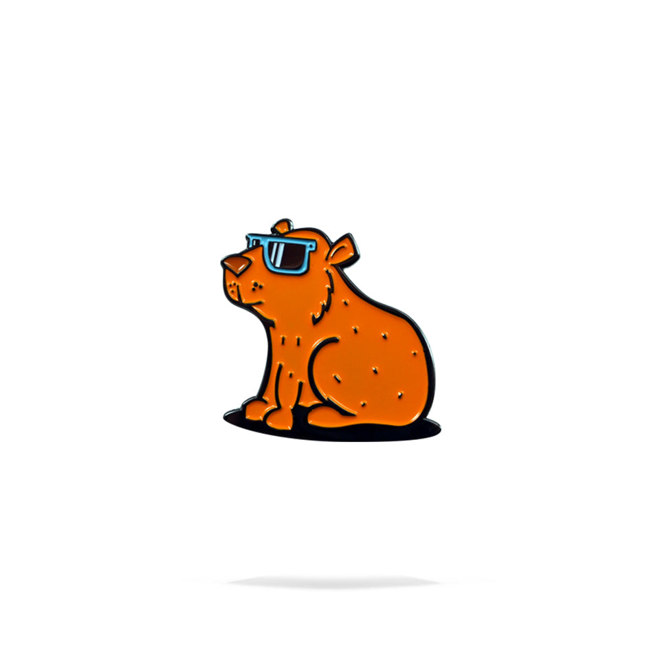 Capybara Enamel Pin