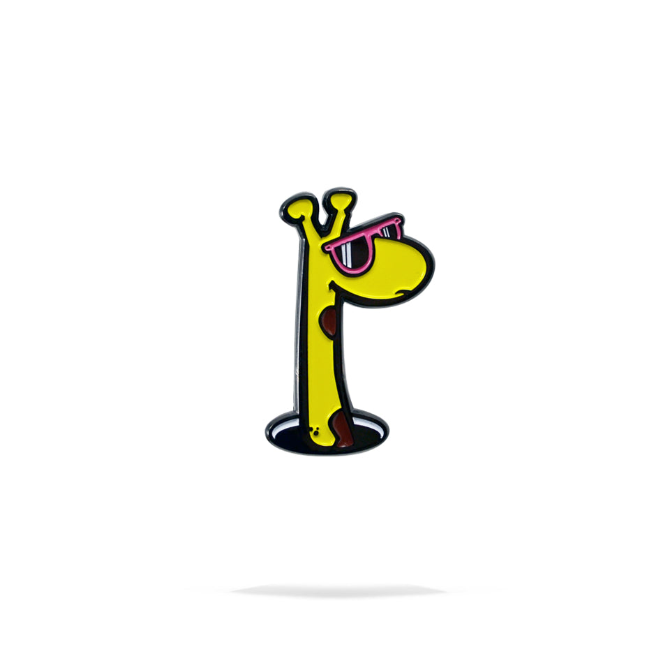 Giraffe Enamel Pin