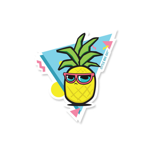 90's Pineapple Sticker