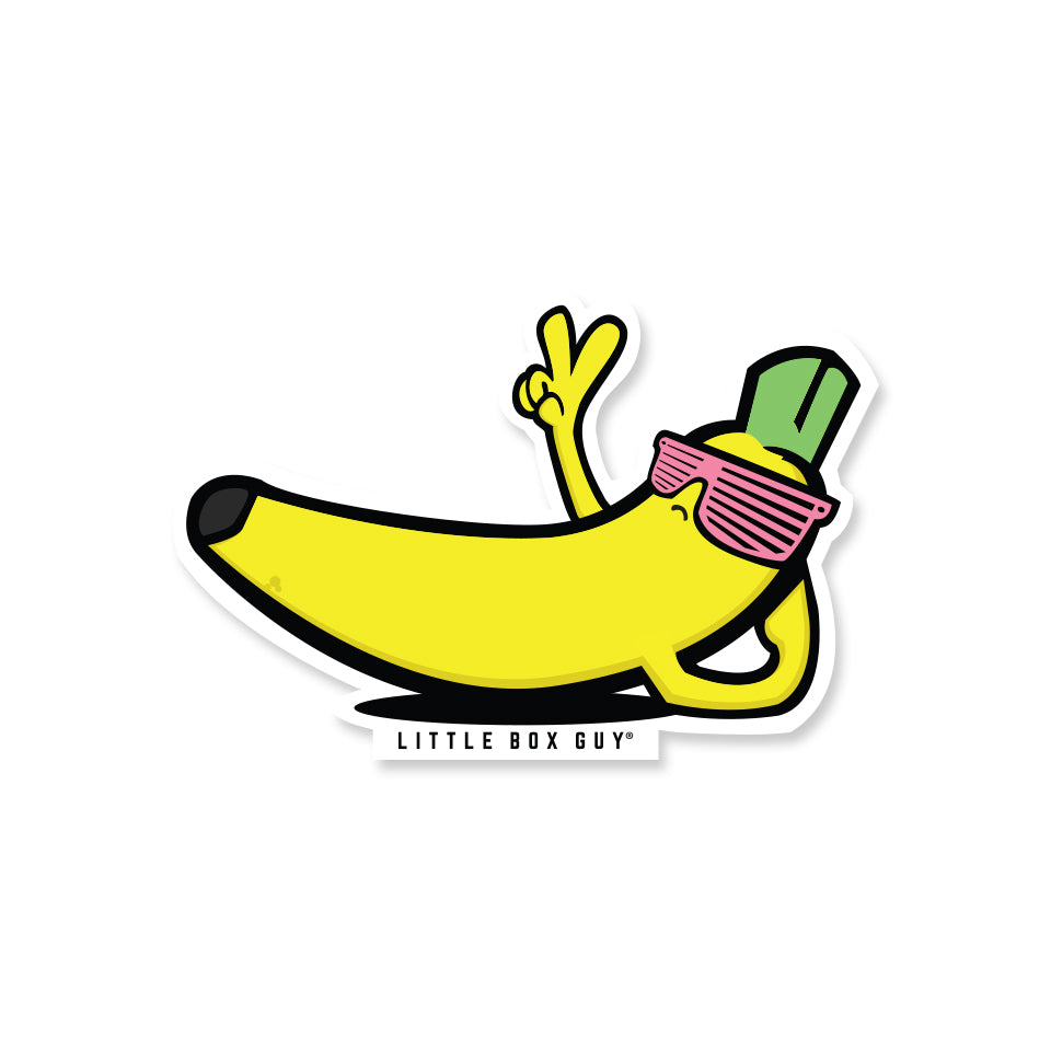 Banana Dude Sticker