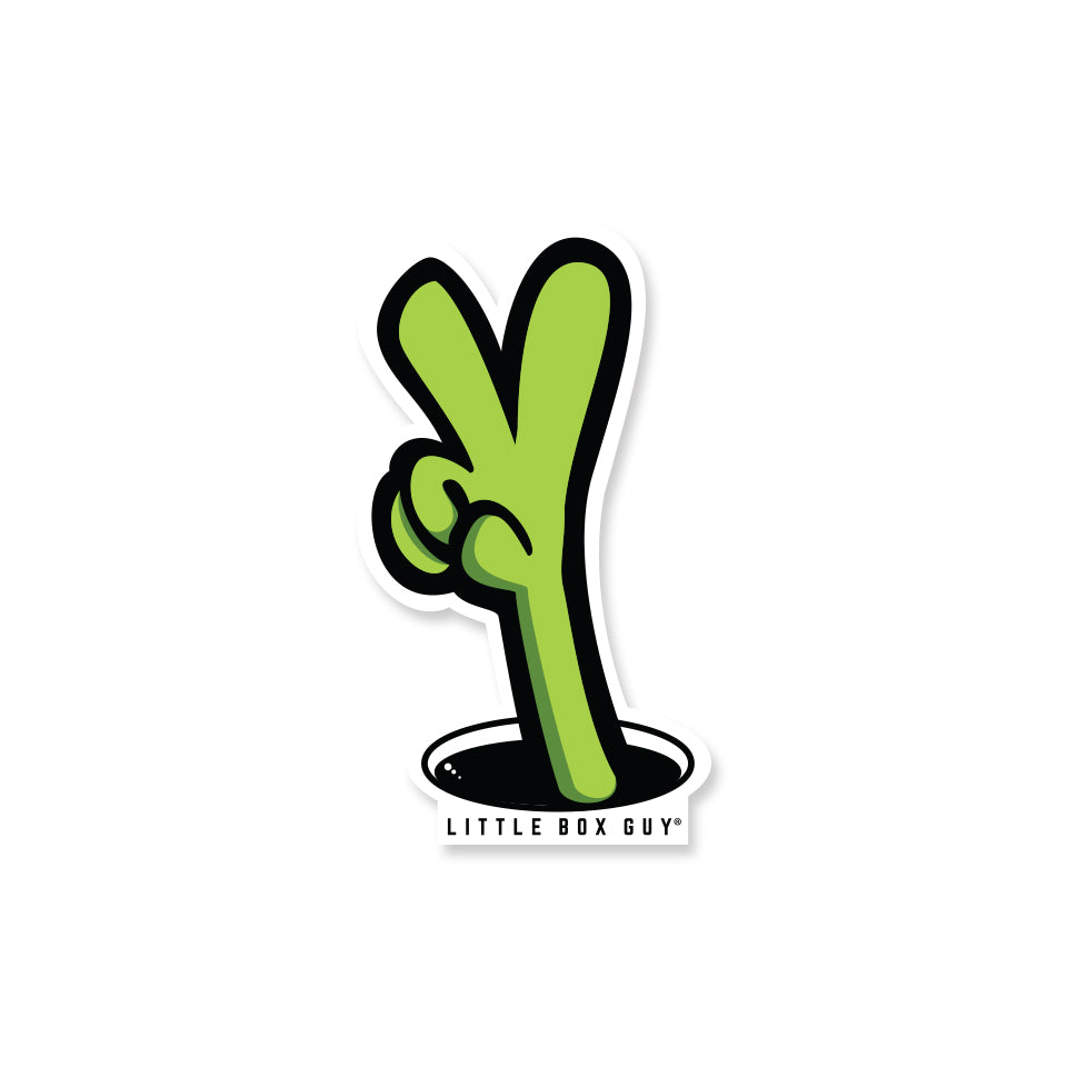 PeaceOut! Sticker