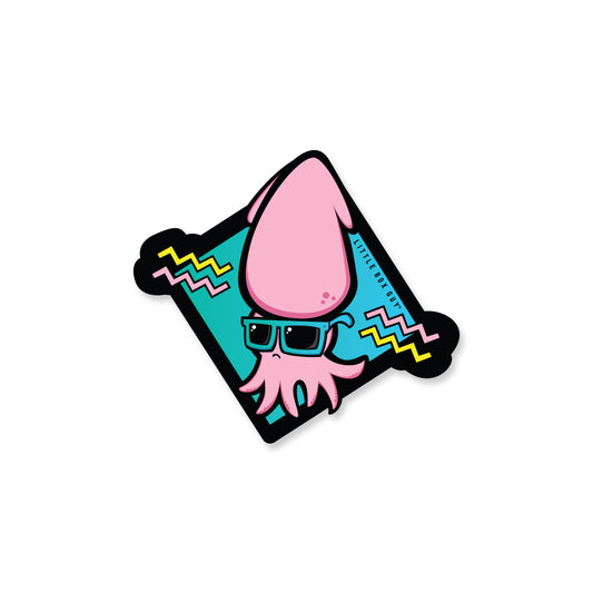 80's Squid Sticker
