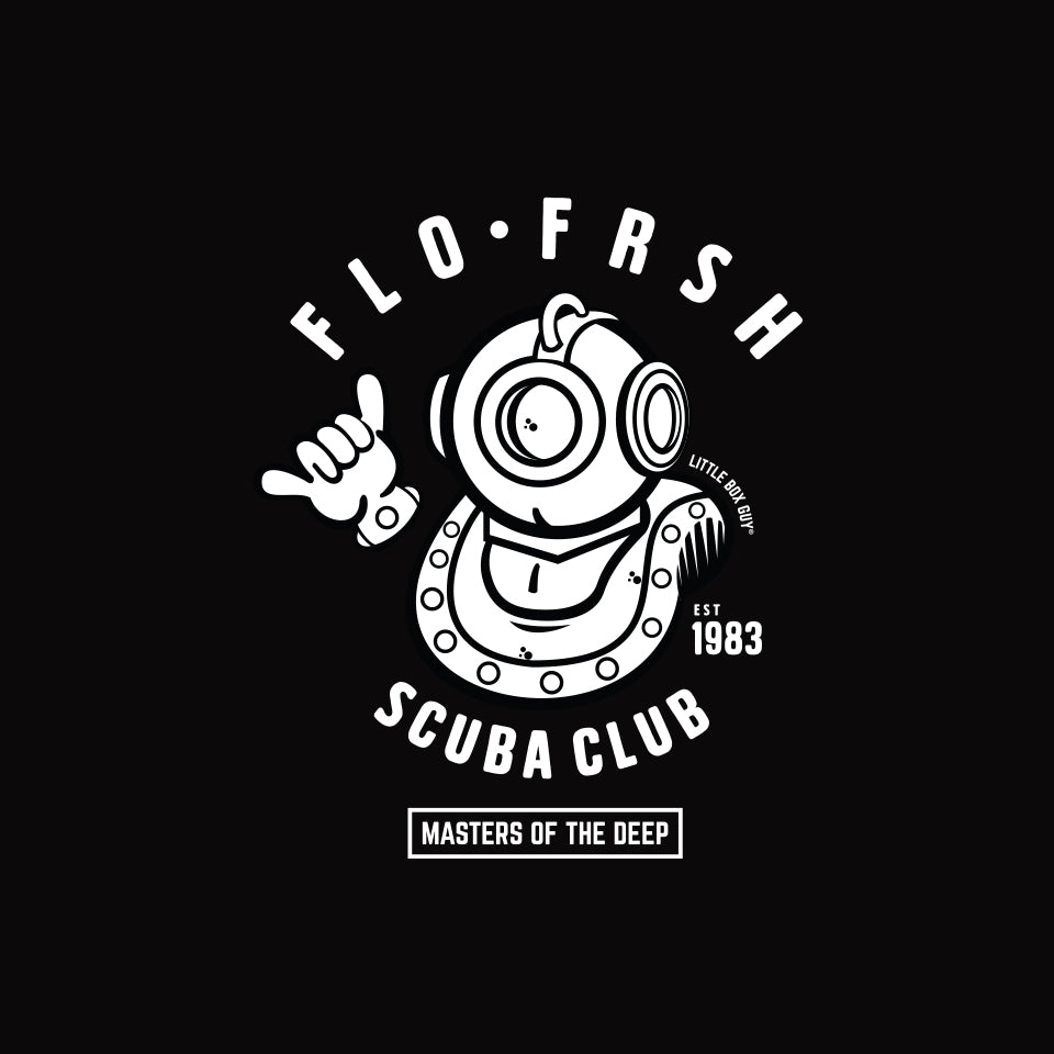 FLO•FRSH Scuba Club Hooded Windbreaker