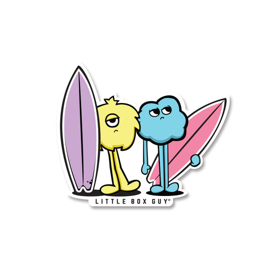 Two Dudes Sticker