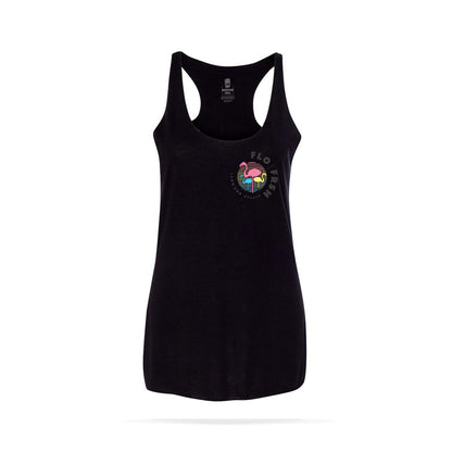 Gradient FRSH Flamingos Racerback Tank