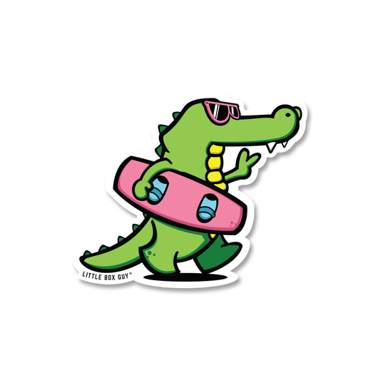 Gator Wake Sticker