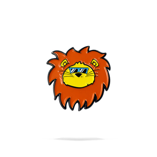 Lion Enamel Pin